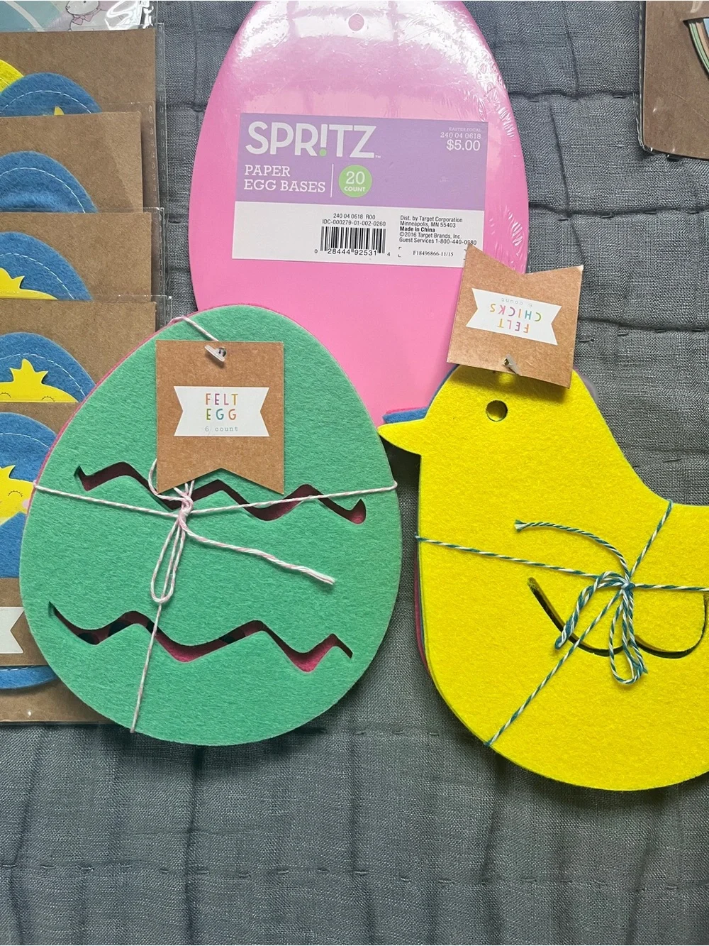 Target Spritz Lot of Easter craft and decorations NEW